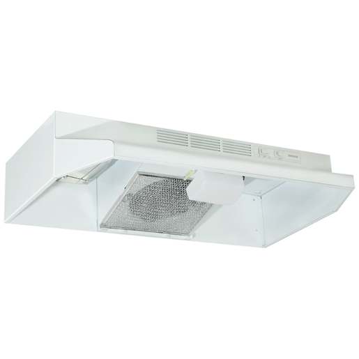 Hotte de cuisine BU2, 30 po blanche 210 pi³/min