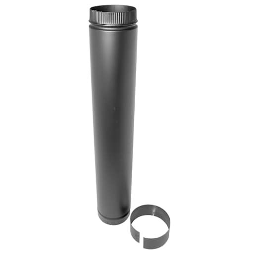 Tuyau de poêle double paroi ajustable 6 po x 36 po - 68 po