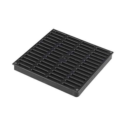 Couvercle pour cuve de garage 12 po x 12 po