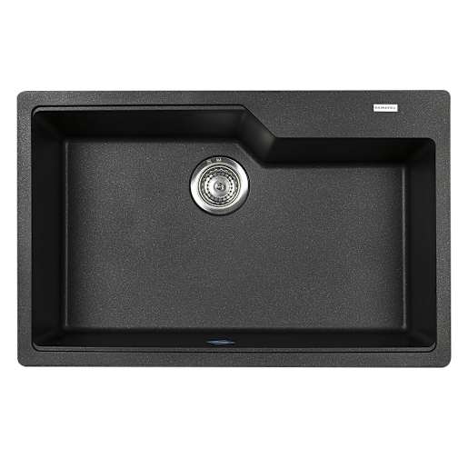 Single Bowl Kitchen Sink Onyx 30 11/16 in. x 19 11/16 in.