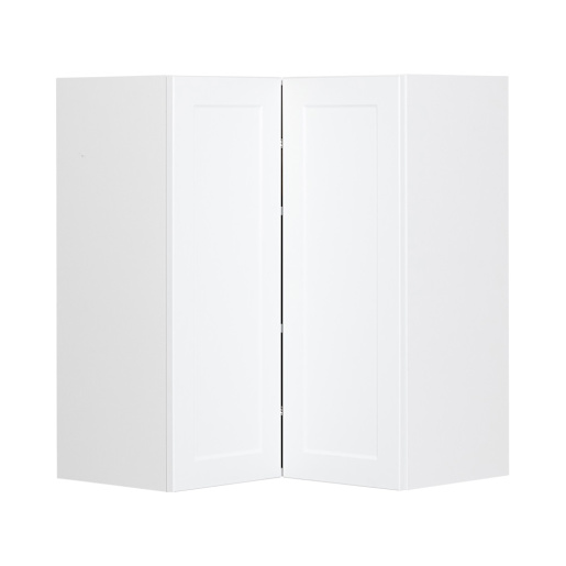 Armoire de cuisine Shaker module de haut de coin angulaire 24 po