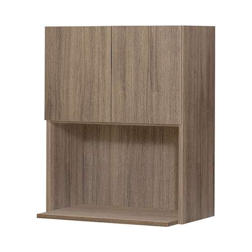 Fashionista Kitchen Cabinet Upper Microwave Unit 24 in.