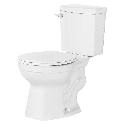 Lift 2-Piece Single-Flush Toilet White 4.8 L