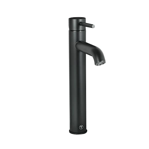 Robinet de vasque 1 poignée Lavo noir TASSILI SUPRA