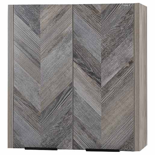 TASSILI Sienna Medecine Cabinet Grey Oak Finish 23 5/8 in. x 25 9/16 in.