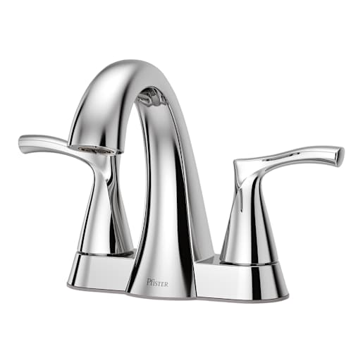 Robinet de lavabo 2 poignées Masey chrome