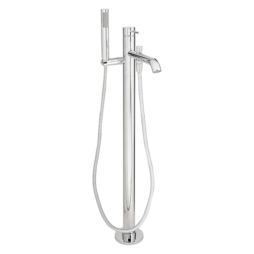 Robinet pour baignoire autoportante avec douchette 1 poignée Lavo chrome TASSILI SUPRA
