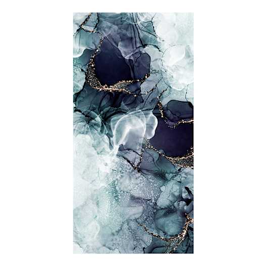 Panneau mural Marine abstrait 39 po x 96 po TECHNOFORM