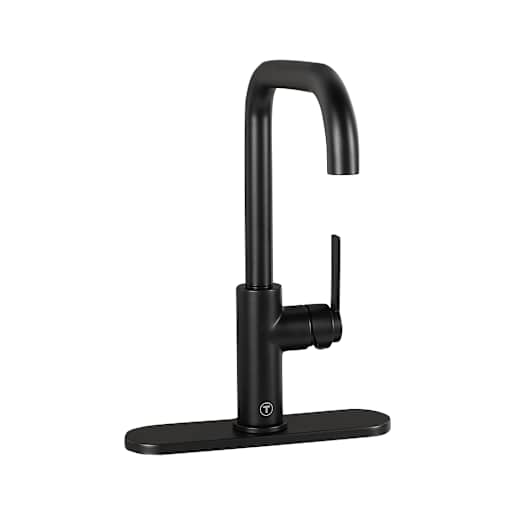 TASSILI Giuseppe 1-Handle Kitchen Faucet Black