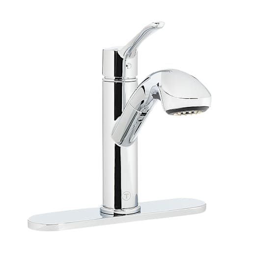 TASSILI SUPRA Alessio 1-Handle Pull-Out Kitchen Faucet Chrome