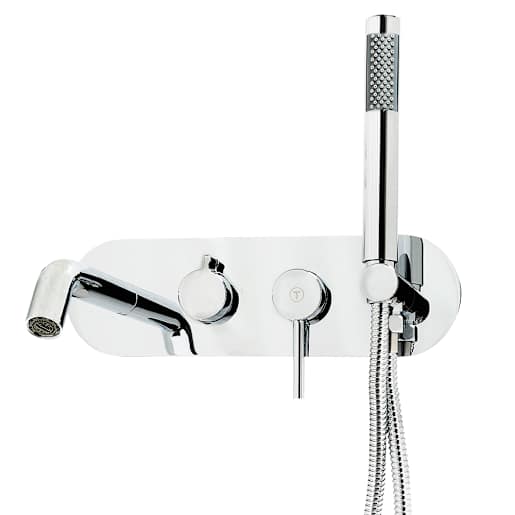 TASSILI SUPRA Mirco 1-Handle with Hand Shower Bathtub Faucet Chrome