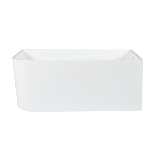 Baignoire en coin Hudson drain à droite 59 po x 27 3/4 po TASSILI SUPRA