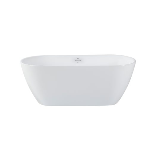 Baignoire autoportante Ungava drain central 58 1/4 po x 29 1/2 po TASSILI SUPRA