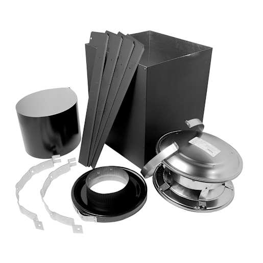 2100° CF Sentinel Chimney Cathedral Ceiling Support Kit 6 in