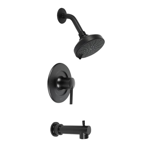 MOEN 1-Handle Arlys Bathtub-Shower Faucet Black