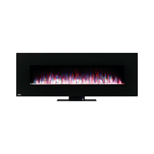 Flat Wall-Mounted Electric Fireplace 60 in.