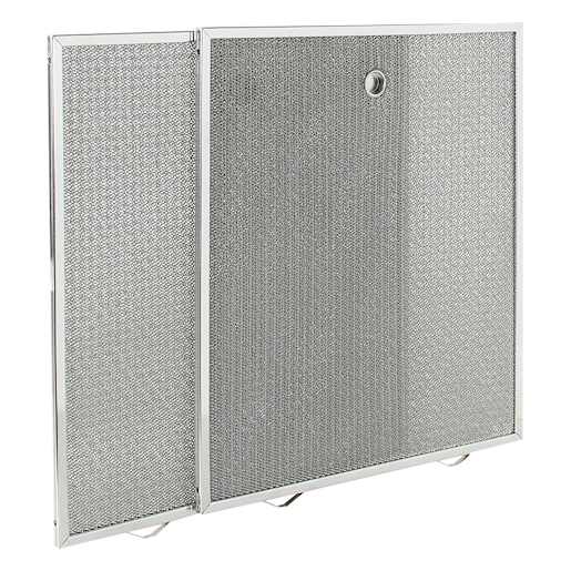 Filtres en aluminium pour hotte de cuisine 13 7/8 po x 15 3/4 po Pqt/2