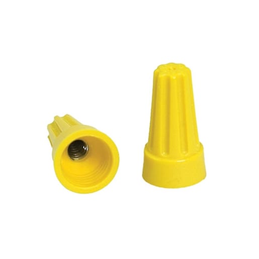 Connecteurs de fils jaune Pqt/100