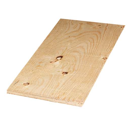 Contreplaqué d'épinette grade D 3/4 po x 4 pi x 8 pi