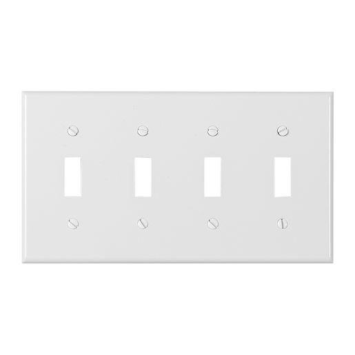 Decora Quadruple Switch Plate