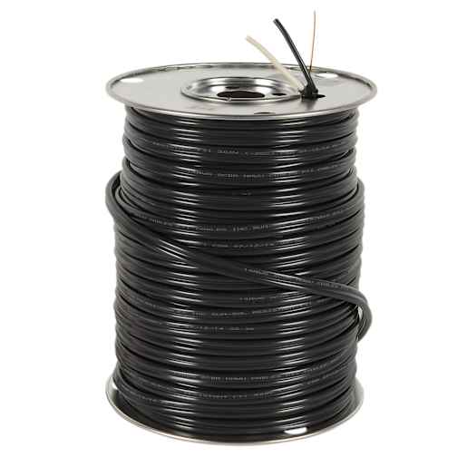 Exterior Electrical Wire NMWU 14/2 Black 75 m