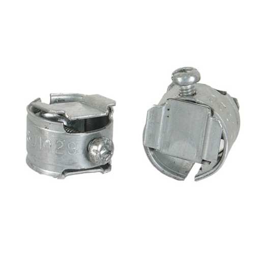 HUBBEL Snap-in Outlet Box Connector 3/8 in Pkg/5