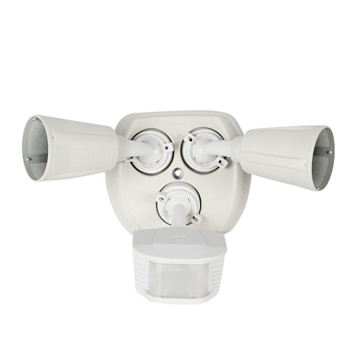 Lampe à détecteur de mouvement blanche