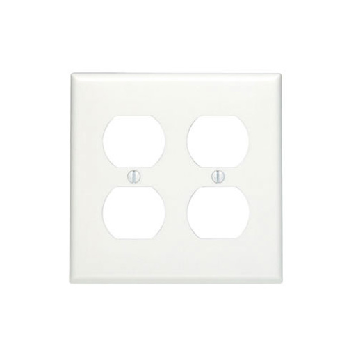 Electrical Outlet Double Plate
