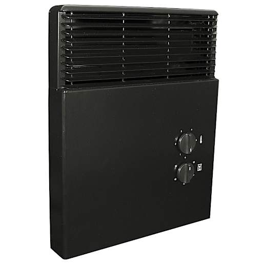 SBG Wall Convection Electric Bathroom Heater 1500 W Black