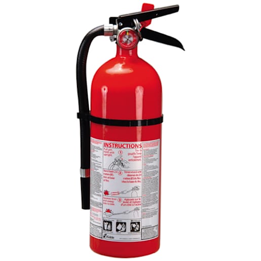Commercial & Industrial Rechargeable Fire Extinguisher - Class ABC, 4 lb