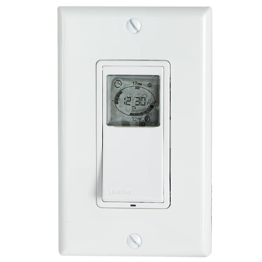 Interrupteur à minuterie programmable Decora