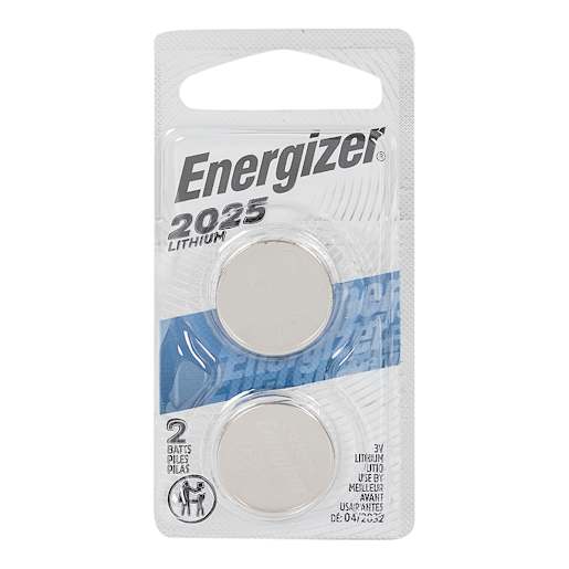 Energizer 2025 Batteries 3 V Pkg/2