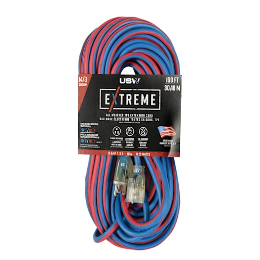 Low Temperature Extension Cord 30.48 m