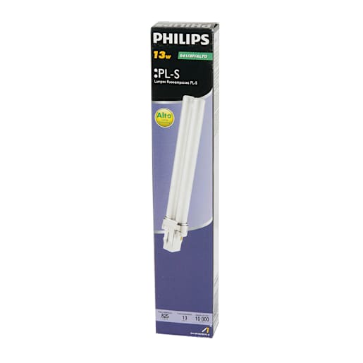 Lampe fluocompacte PL-S blanc froid 13 W
