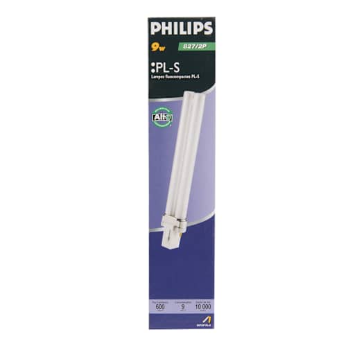 Lampe fluocompacte G23 blanc chaud 9 W