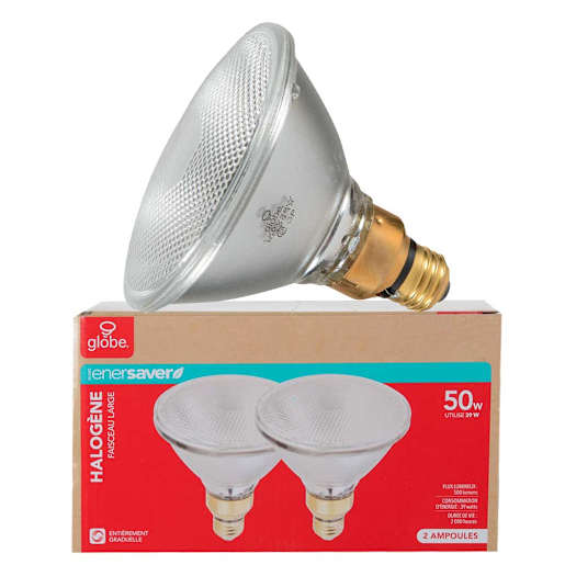 Ampoules-réflecteurs halogènes PAR38, 39 W Pqt/2