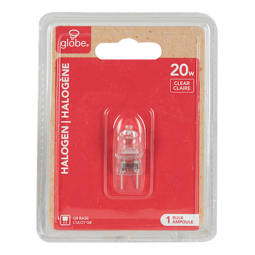 G8 Halogen Light Bulb 20 W