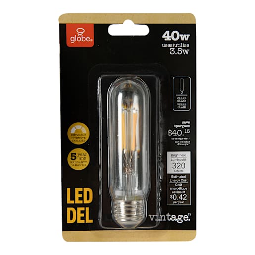 Ampoule DEL Vintage T10, 3,5 W