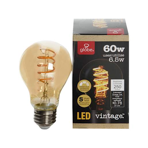 Vintage A19 LED Light Bulb 6.5 W
