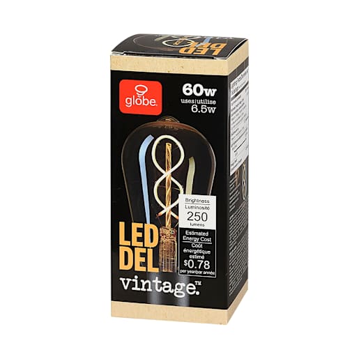 Vintage ST19 LED Light Bulb 6.5 W