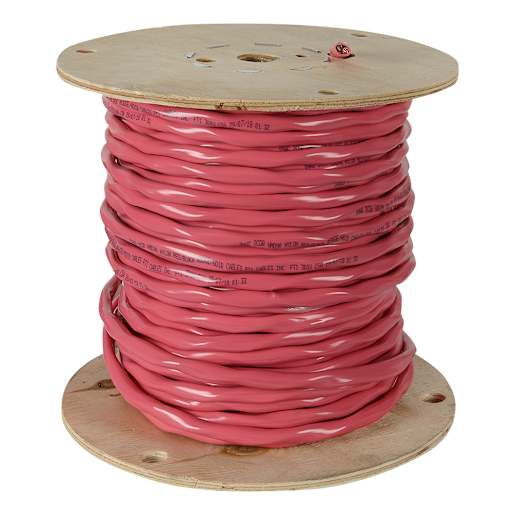 Fil électrique d'intérieur NMD-90, 8/2 rouge vrac