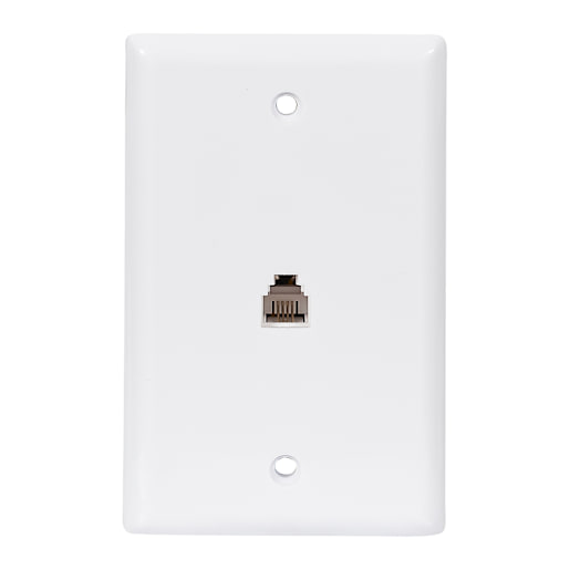 Telephone Line Wall Plate