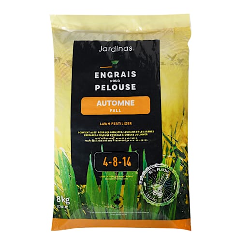 Engrais d'automne pour pelouse 4-8-14, 8 kg