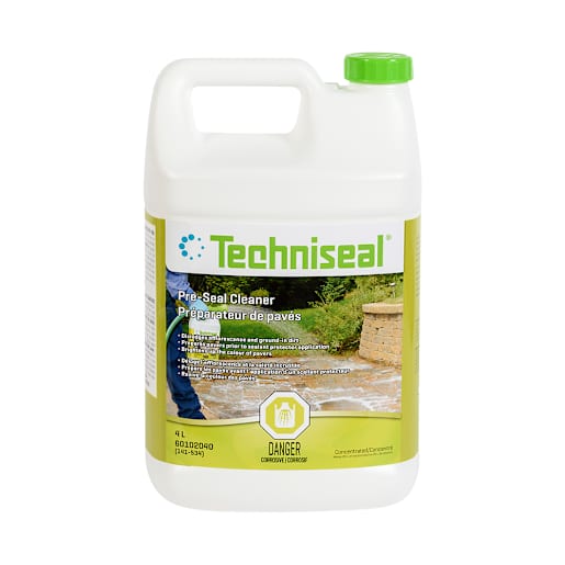 Préparateur et nettoyant d'efflorescence pour pavés TECHNISEAL