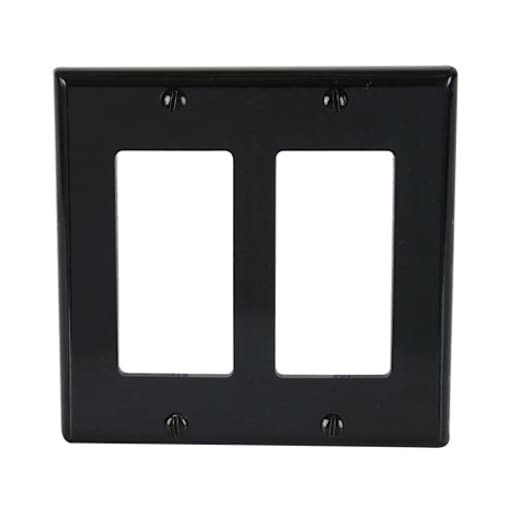 Decora Double Plate