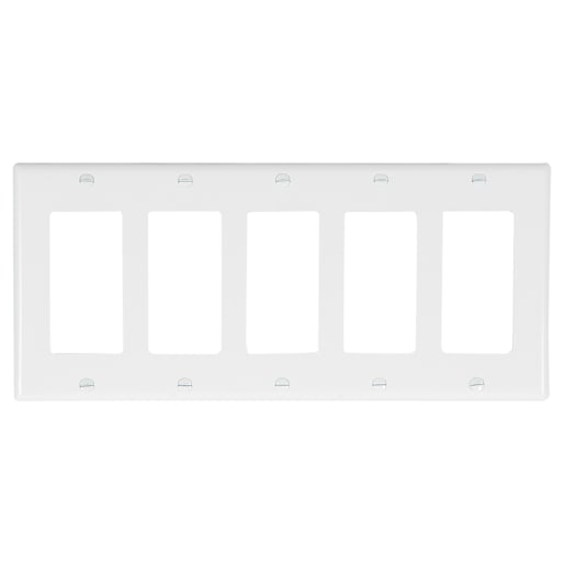 Plaque quintuple Decora