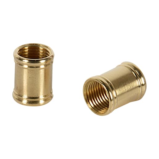 Brass Couplings Pkg/2