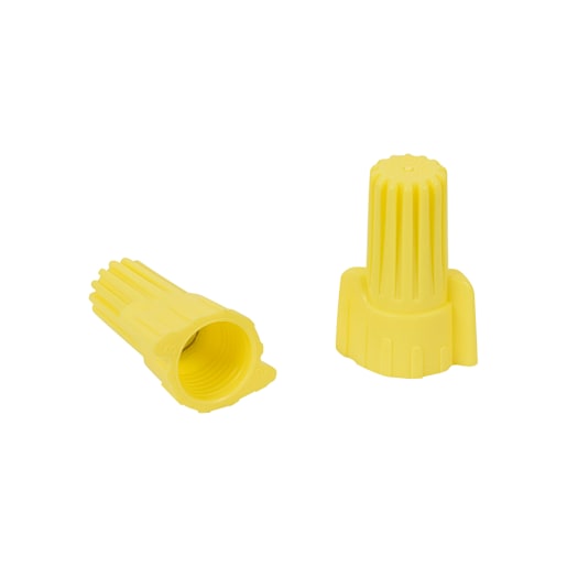 Winged Wire Connectors Pkg/12 Yellow