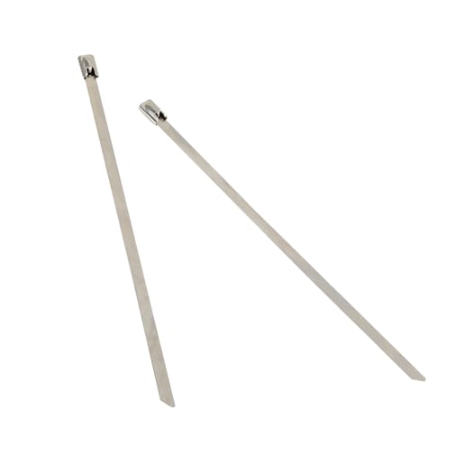 Stainless Steel Tie Wraps, 11 in. Pkg/10