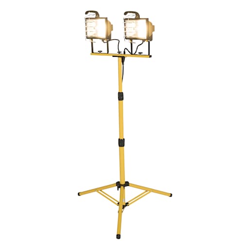 Lampe de travail halogènes avec trépied 500 W